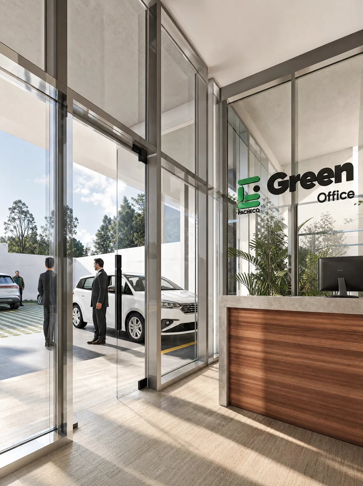TBH · GREEN OFFICE — RECEPCIÓN